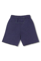 LOGO KIDS SWEATSHORTS - NAVY