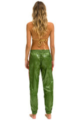 5 STRIPE WIND PANT - GARDEN GREEN