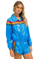 5 STRIPE WINDBREAKER - BLUE CINA