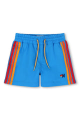 AVIATOR NATION KIDS FLEX BOARD SHORTS - NEON BLUE