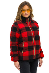UNISEX PLAID TRAVELER JACKET - BUFFALO PLAID