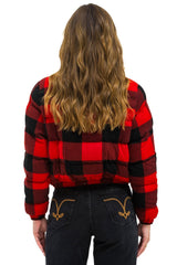 APRES PLAID PUFFER JACKET - BUFFALO PLAID