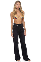 HI RISE WIDE LEG GYPSY WOMENS JEAN - VINTAGE BLACK