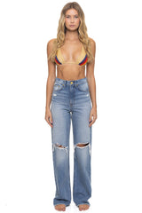 HI RISE WIDE LEG GYPSY WOMENS JEAN - VINTAGE