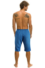 ESSENTIAL MENS SWEATSHORTS - FADED WATER