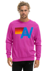 LOGO SWEATSHIRT - MAGENTA