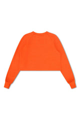 UNIVERSITY OF FLORIDA CROPPED CREW SWEATSHIRT - ORANGE