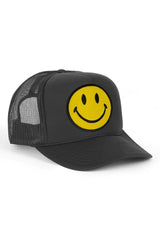 SMILEY VINTAGE TRUCKER HAT