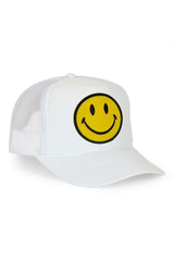 SMILEY VINTAGE TRUCKER HAT