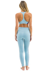 FULL LENGTH HI-RISE 5 STRIPE LEGGINGS - MIST