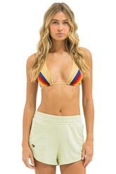 ESSENTIAL CLUB SHORTS - LIME CREAM