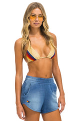 ESSENTIAL POCKET CLUB SHORTS - FADED WATER