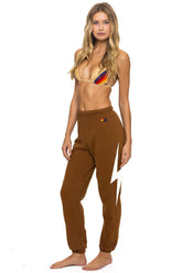 BOLT SWEATPANTS - CINNAMON