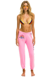 JAZZ ASPEN SNOWMASS 2025 UNISEX SWEATPANTS - NEON PINK