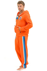 NY METS 5 STRIPE UNISEX SWEATPANTS - ORANGE // BLUE