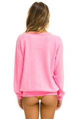 LOGO SWEATSHIRT - NEON PINK