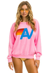 LOGO SWEATSHIRT - NEON PINK