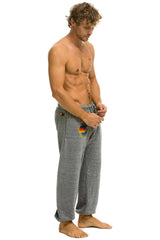 AVIATOR NATION SAN FRANCISCO SWEATPANTS - HEATHER GREY