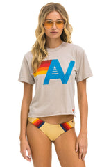 LOGO BOYFRIEND TEE - SAND