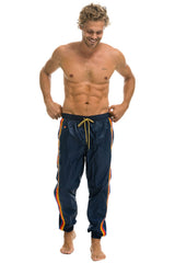 MEN'S 4 STRIPE WIND PANT - NAVY