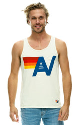 MEN'S LOGO TANK - VINTAGE WHITE