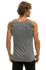 MEN'S ROCK AND ROLL TANK - HEATHER GREY
