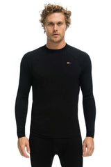 MICRO MODAL BASE LAYER TOP - BLACK