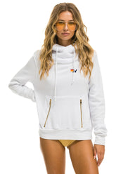 NINJA PULLOVER HOODIE - WHITE