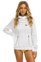 NINJA PULLOVER HOODIE - WHITE