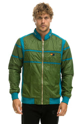 RACER JACKET - GARDEN GREEN