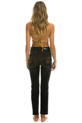 HIGH RISE SLIM BOOT JEAN - VINTAGE BLACK