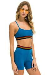 LOGO ADJUSTABLE BRALETTE - CARIBBEAN