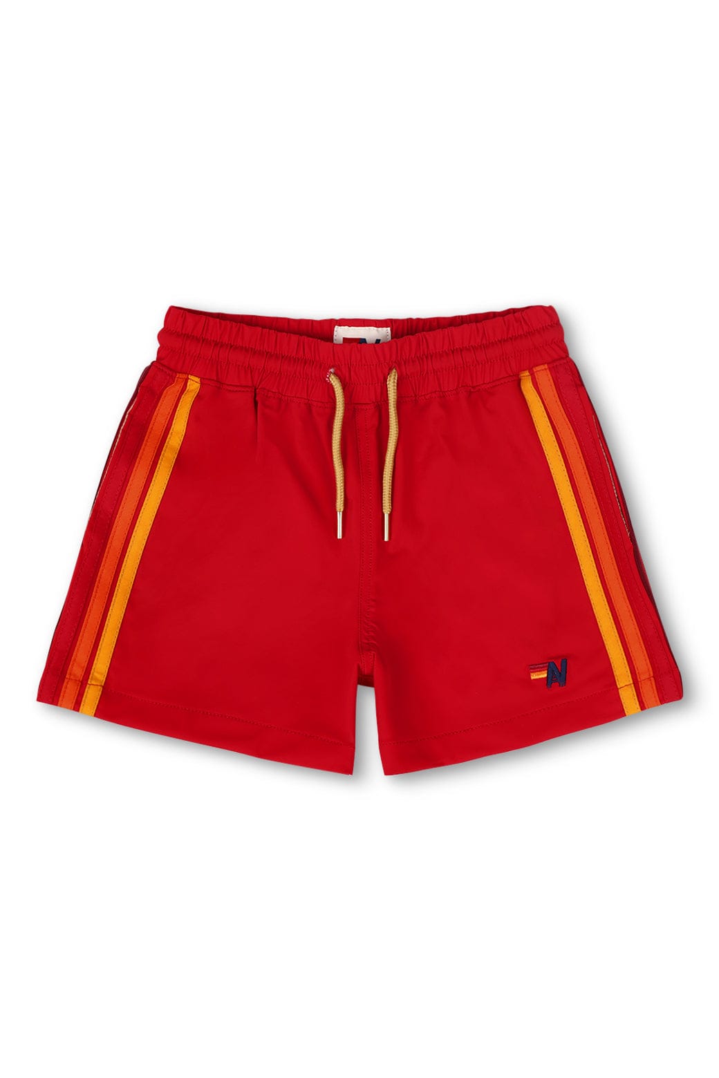 AVIATOR NATION KIDS FLEX BOARD SHORTS - RED