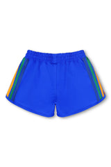5 STRIPE KIDS FLEX JOGGER SHORT - PARROT