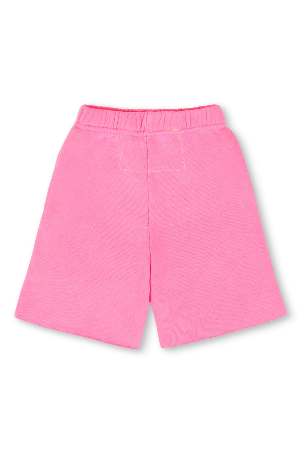 LOGO KIDS SWEATSHORTS - NEON PINK
