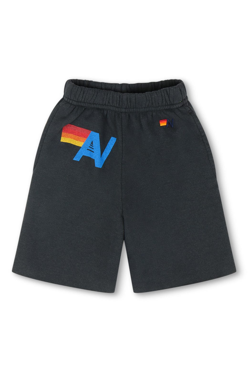 LOGO KIDS SWEATSHORTS - CHARCOAL