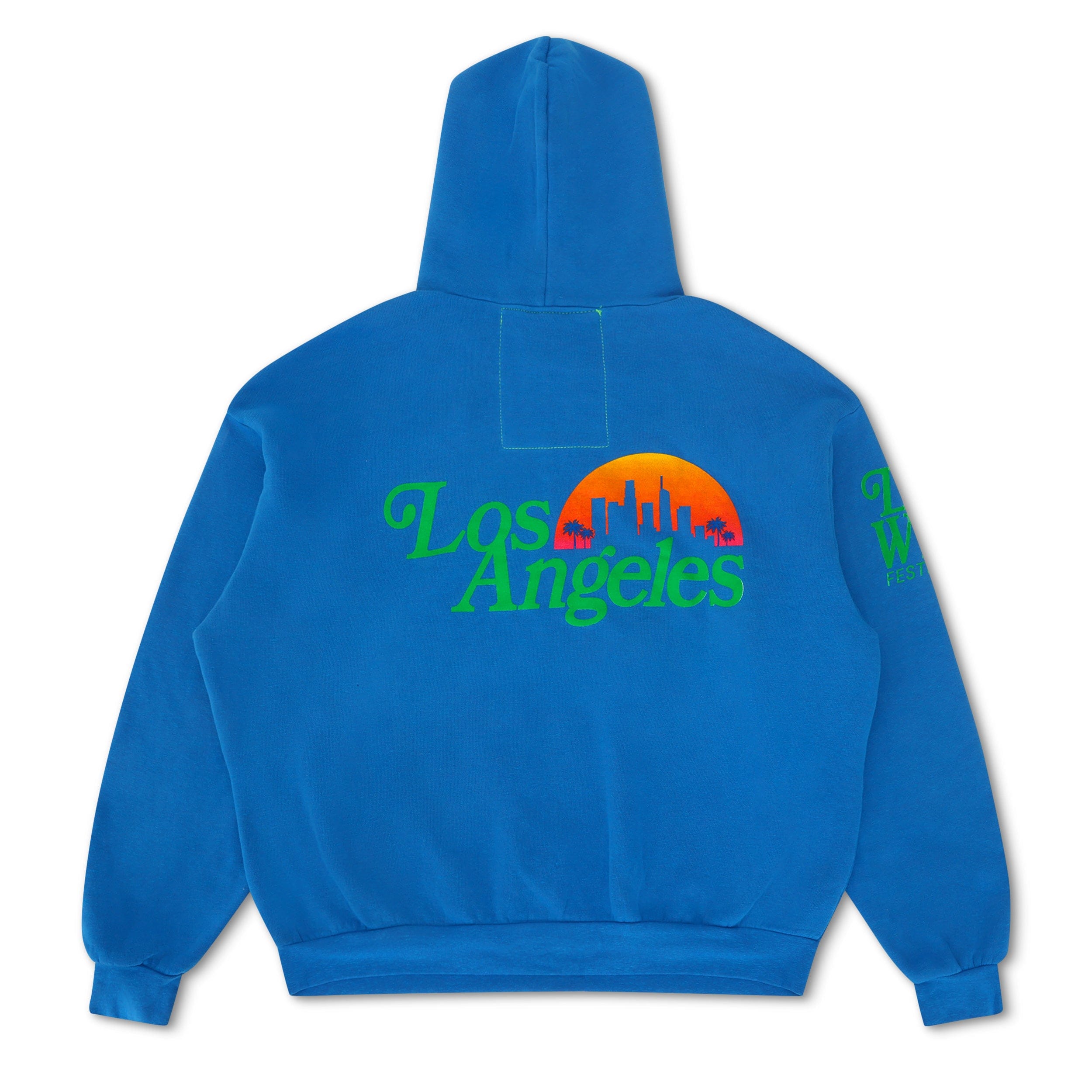 LOS ANGELES WINE & FOOD 2025 PULLOVER HOODIE RELAXED - ADVENTURE BLUE