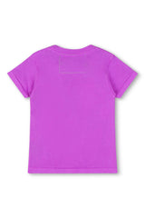 KID'S LOGO TEE - NEON PURPLE