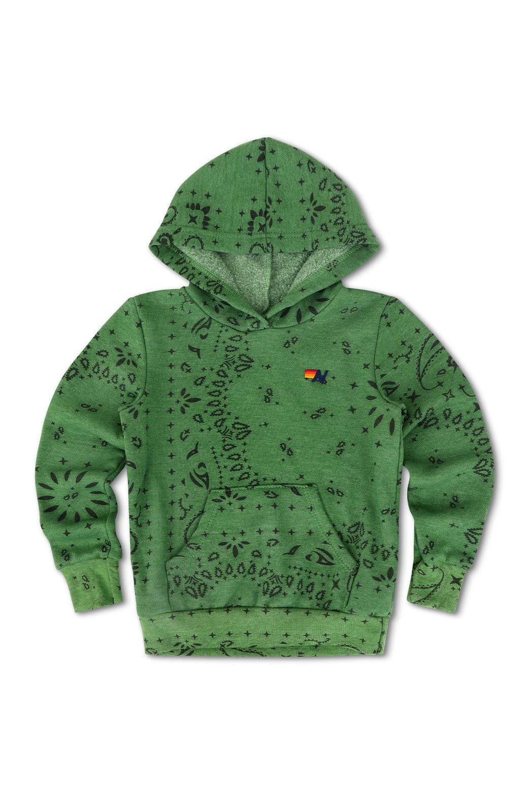 KID'S BANDANA PULLOVER HOODIE - PALM