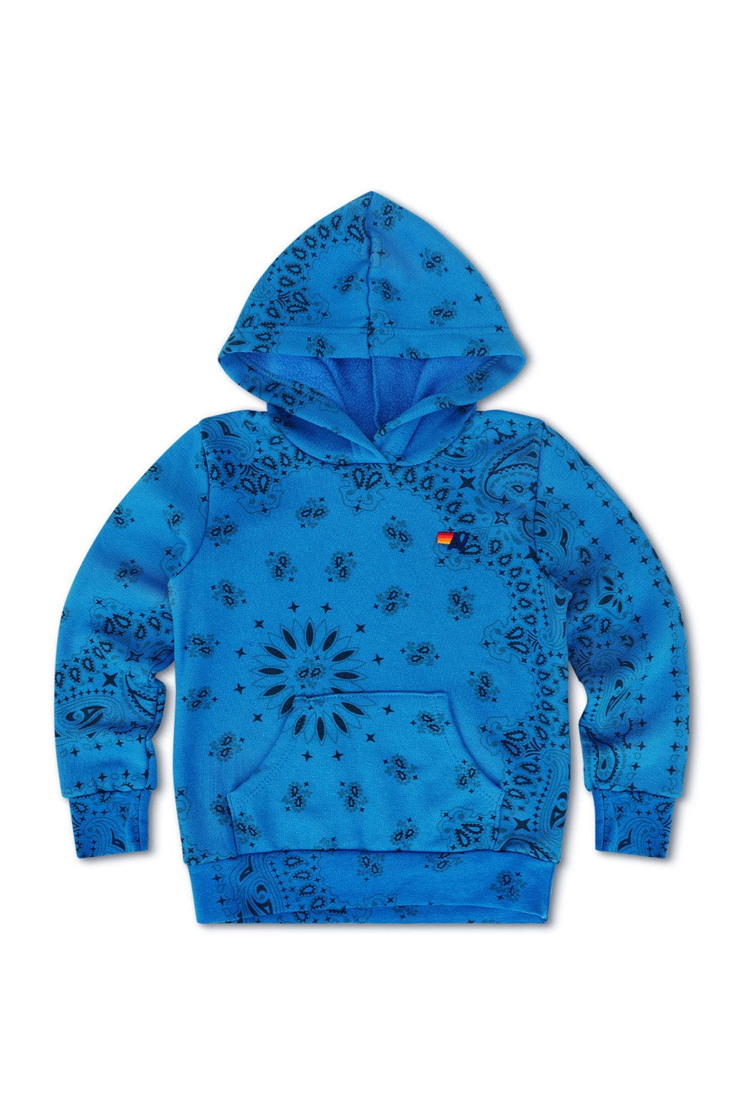 KID'S BANDANA PULLOVER HOODIE - ADVENTURE BLUE