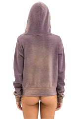 NINJA PULLOVER HOODIE - FADED MOCHA