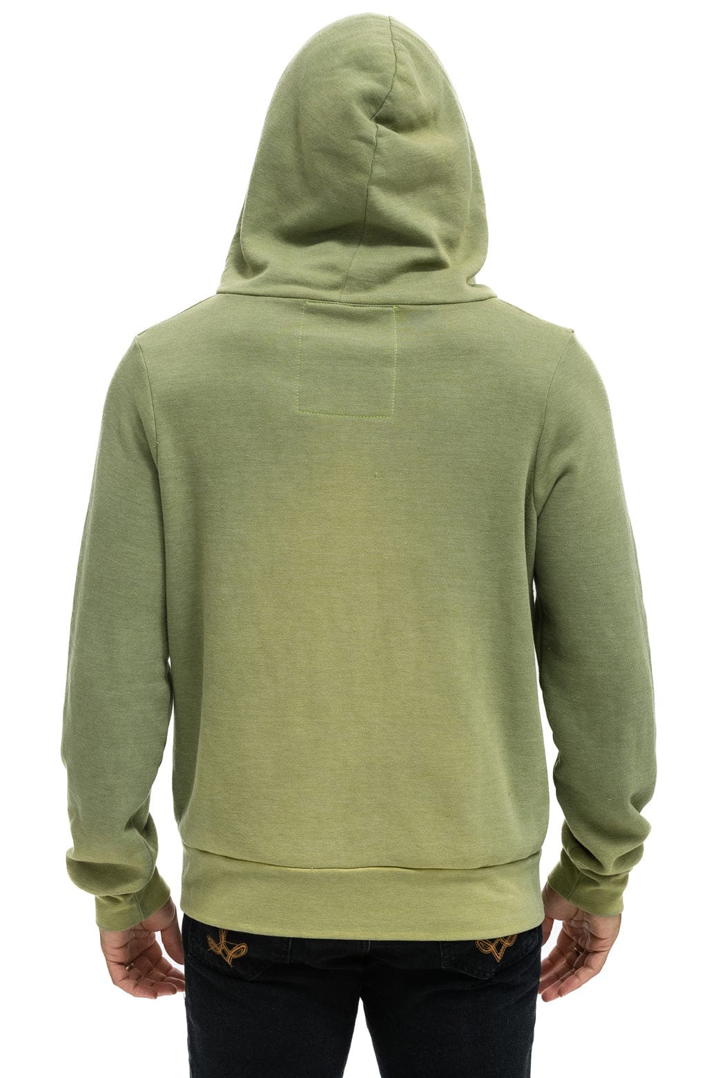ESSENTIAL ZIP HOODIE - FADED ARMY