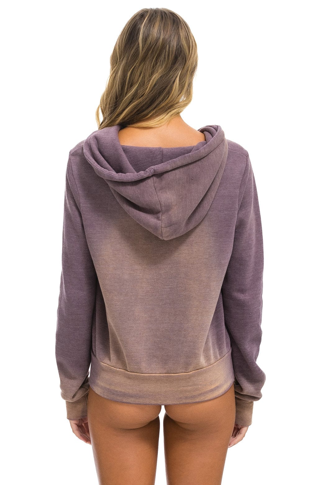 ESSENTIAL ZIP HOODIE - FADED MOCHA