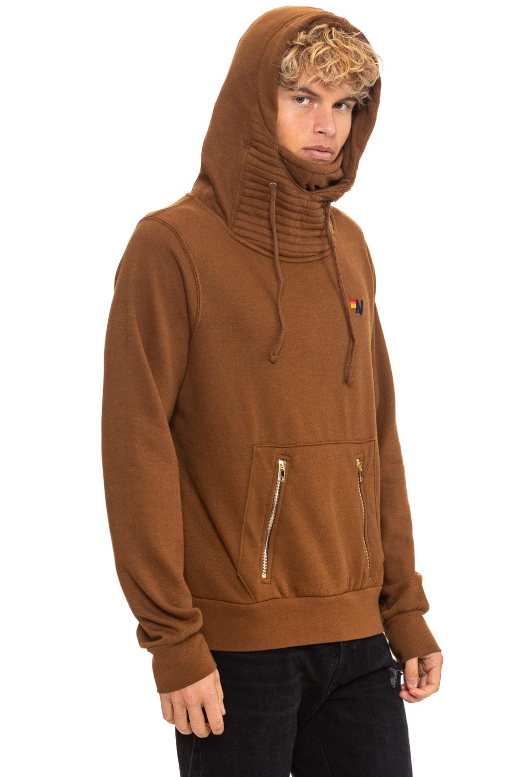 NINJA PULLOVER HOODIE - CINNAMON