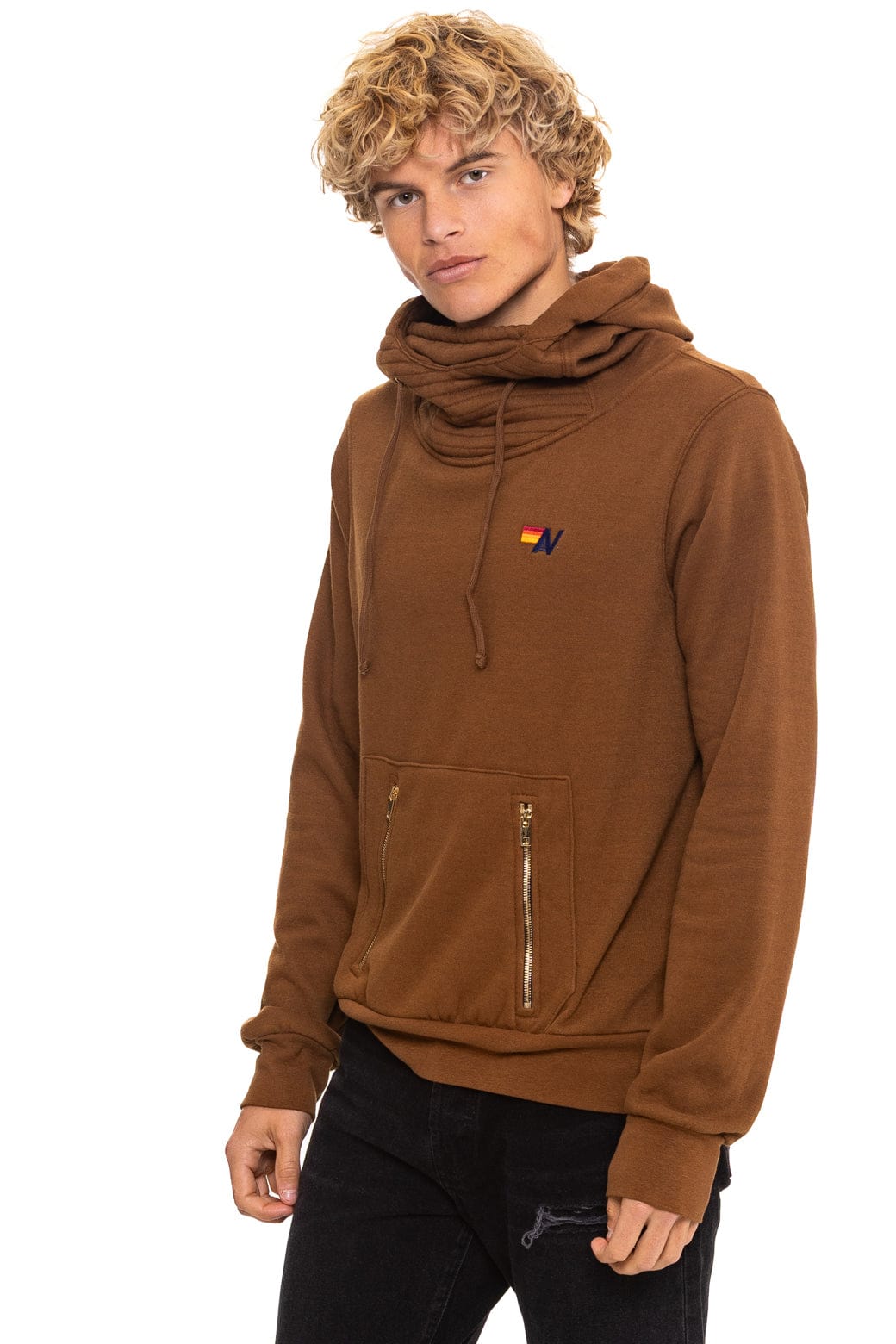 NINJA PULLOVER HOODIE - CINNAMON