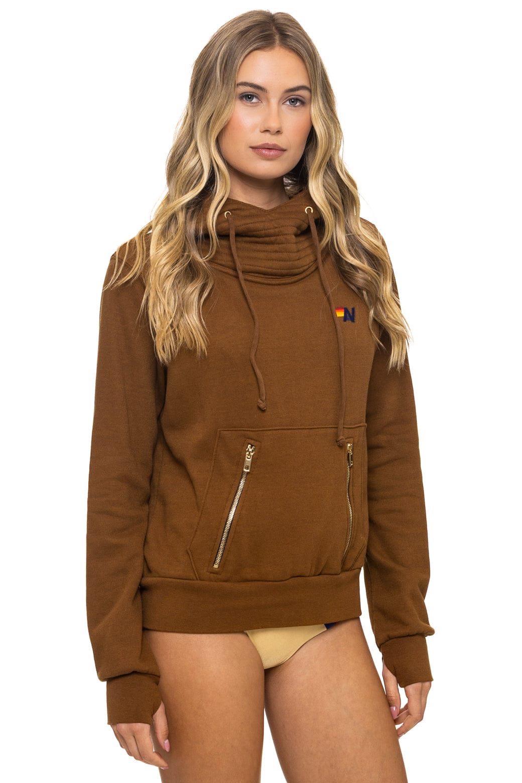 NINJA PULLOVER HOODIE - CINNAMON