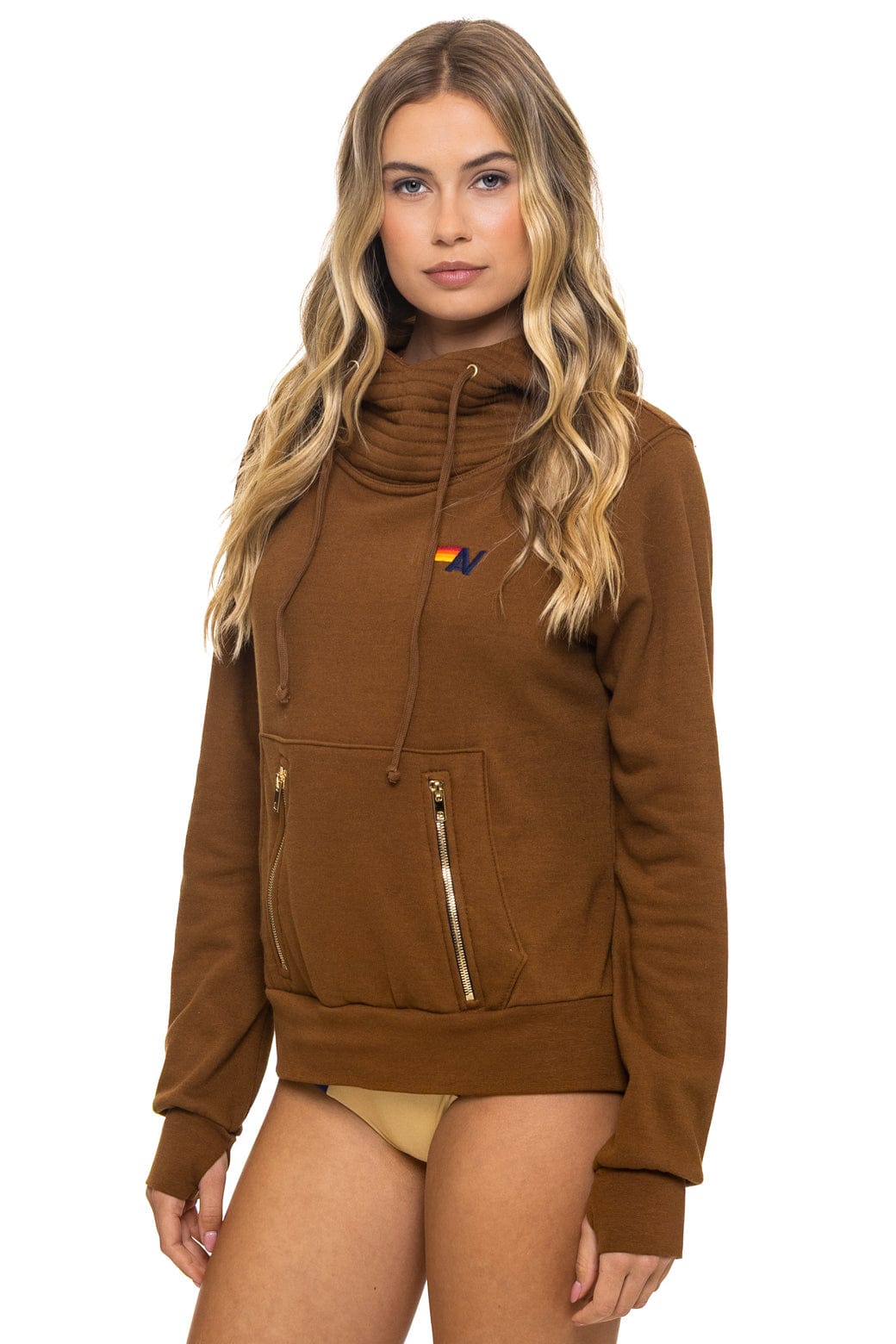 NINJA PULLOVER HOODIE - CINNAMON