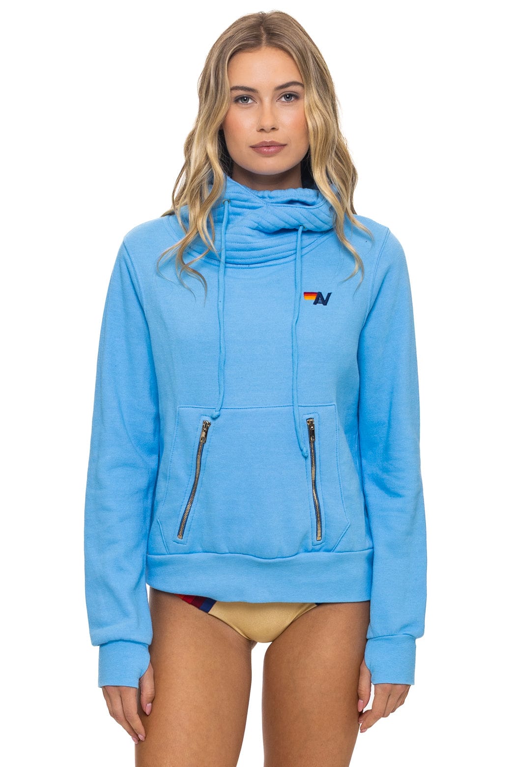 NINJA PULLOVER HOODIE - SKY
