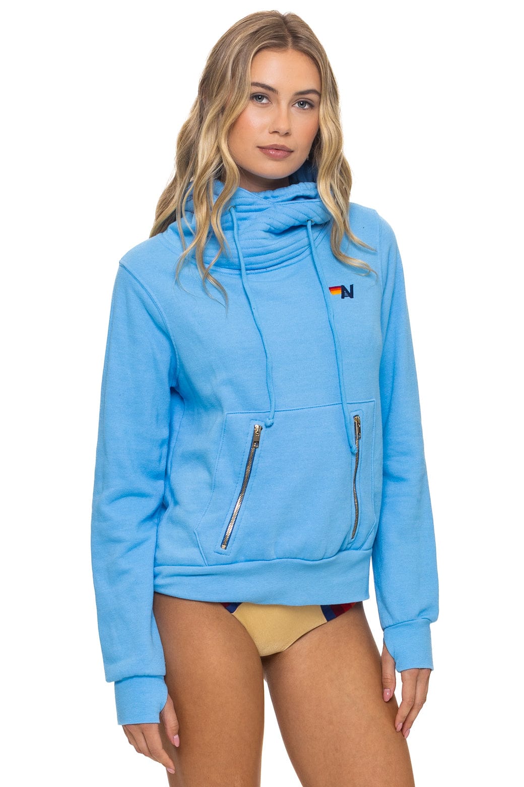 NINJA PULLOVER HOODIE - SKY
