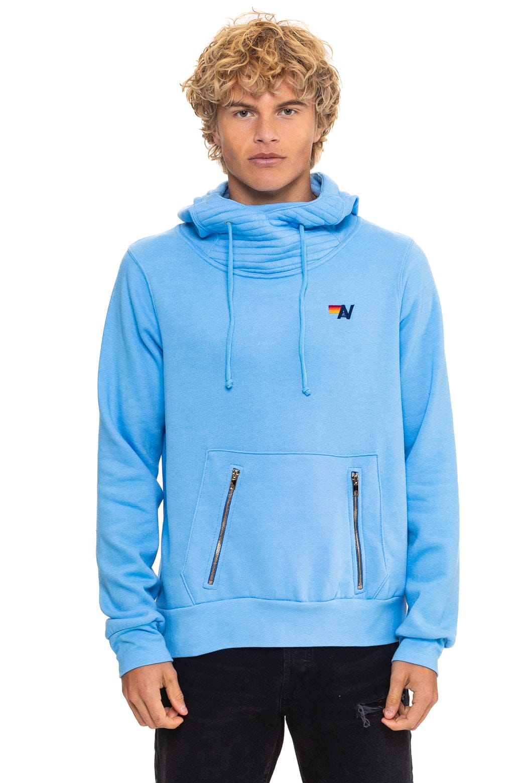 NINJA PULLOVER HOODIE - SKY